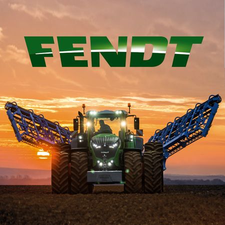 Fendt Rogator sprøjte, med solnedgang | TBS Maskinpower